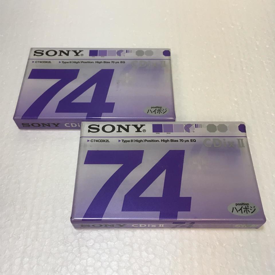 未開封】CDix II 74 SONY - 中古オーディオ 高価買取・販売 ハイファイ堂