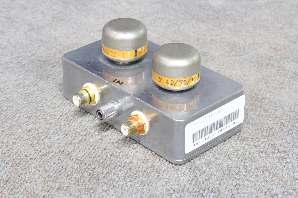 Siemens T42/75/1 ムービングコイルカートリッジ昇圧トランス