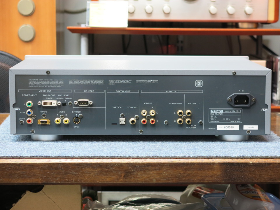DV-15 TEAC - 中古オーディオ 高価買取・販売 ハイファイ堂