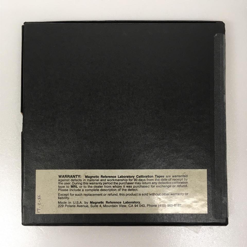 REFERENCE LABORATORY REPRODUCER CALIBRATION TAPE 中古オーディオ 高価買取・販売 ハイファイ堂