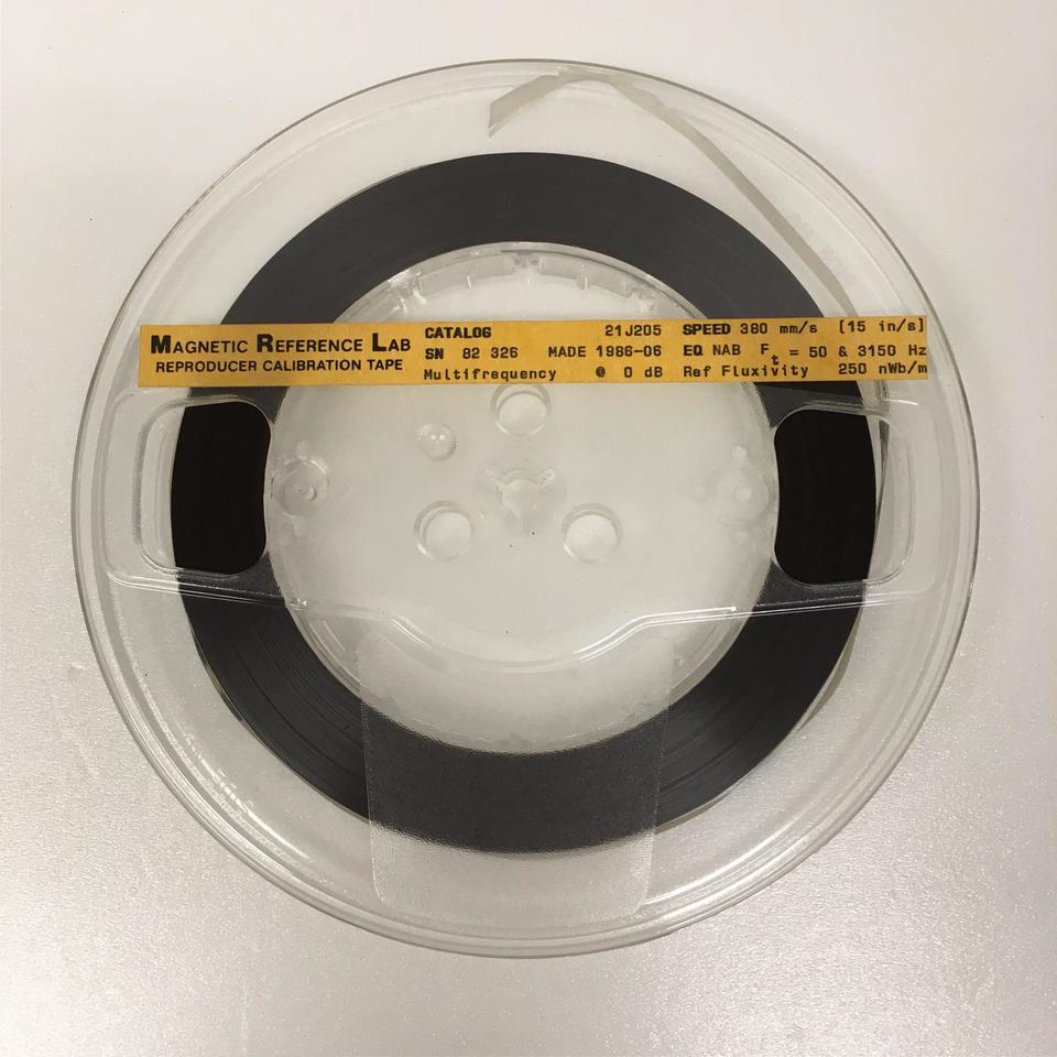REFERENCE LABORATORY REPRODUCER CALIBRATION TAPE 中古オーディオ 高価買取・販売 ハイファイ堂