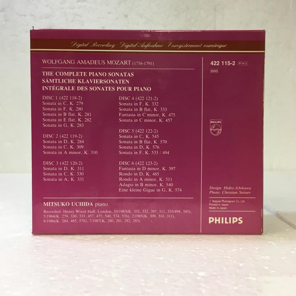 モーツァルト：ピアノ・ソナタ全集 モーツァルト - 中古