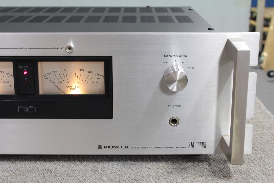 PIONEER パイオニア SM-1800 II アンプ SM-1800/2 PIONEER - 中古オーディオ 高価買取・販売 ハイファイ堂
