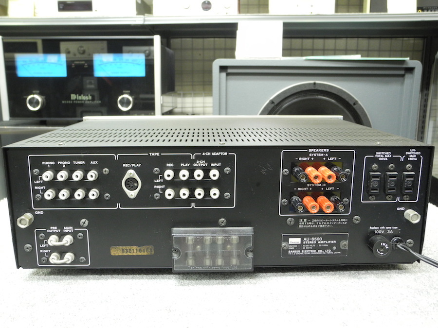 AU-6500 SANSUI - 中古オーディオ 高価買取・販売 ハイファイ堂