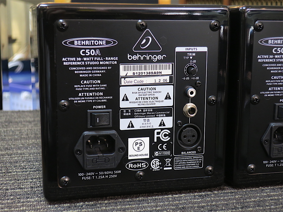 値下げ不可　behringer behritone C50A モニタースピーカー Amazon.com: Behringer Behritone C50A Active 30 Watt Full