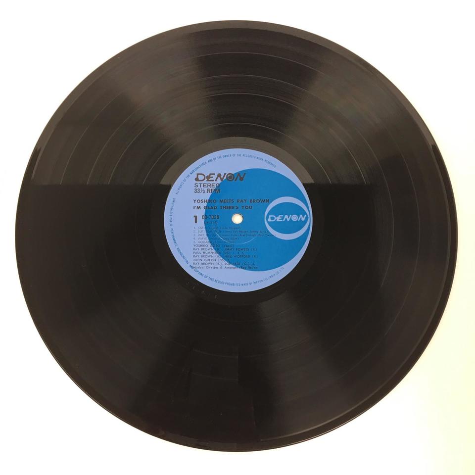 I'M GLAD THERE IS YOU/YOSHIKO MEETS RAY BROWN 後藤芳子 - 中古