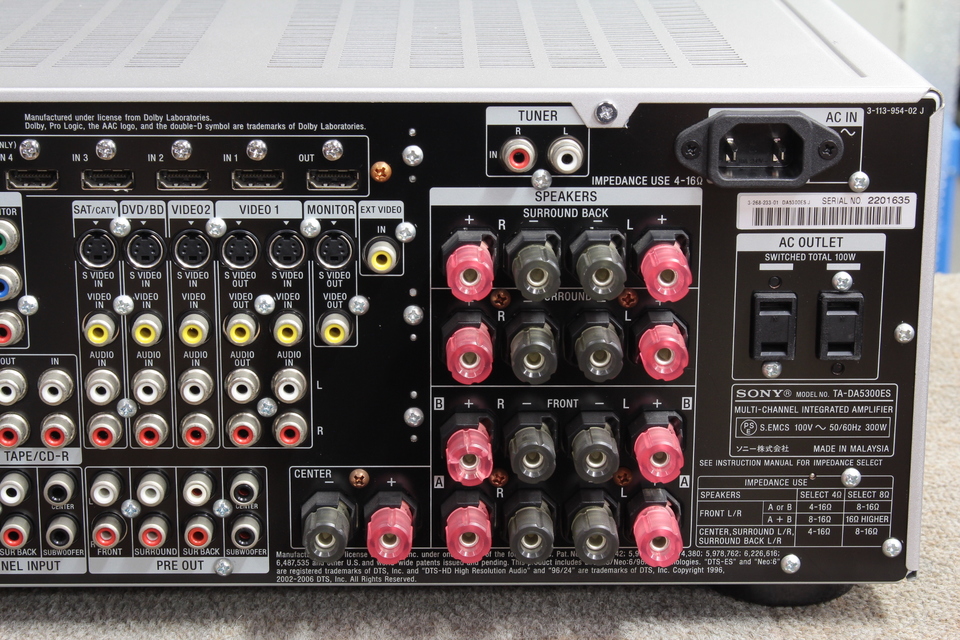 TA-DA5300ES SONY - 中古オーディオ 高価買取・販売 ハイファイ堂