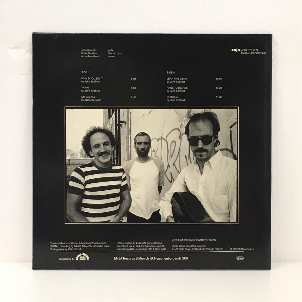 SHINOLA/JOHN SCOFIELD JOHN SCOFIELD - 中古オーディオ 高価買取