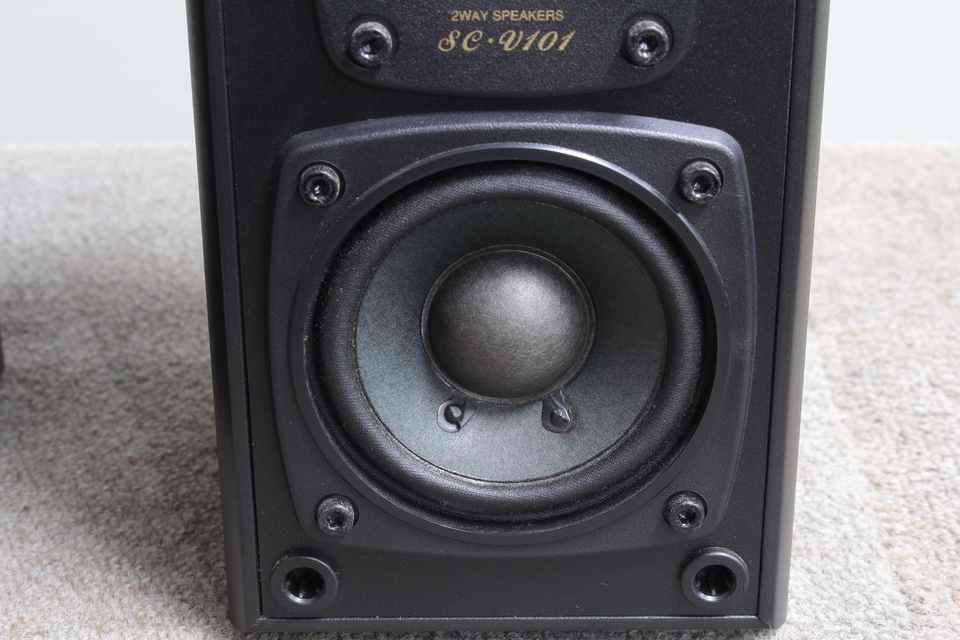 スピーカー・ウーファー DENON SC-V101 DENON SC-V101 をバスレフ化する - いつか消える文章