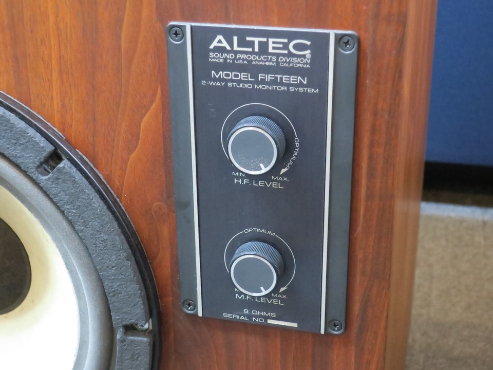 MODEL 15 ALTEC - 中古オーディオ 高価買取・販売 ハイファイ堂