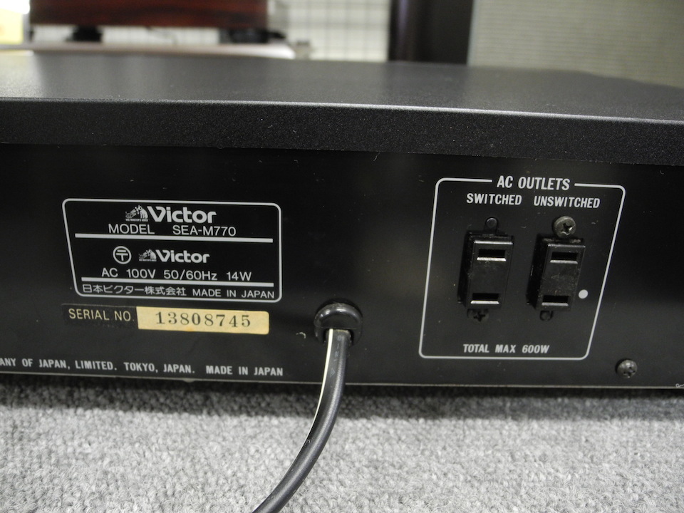 SEA-M770 Victor - 中古オーディオ 高価買取・販売 ハイファイ堂
