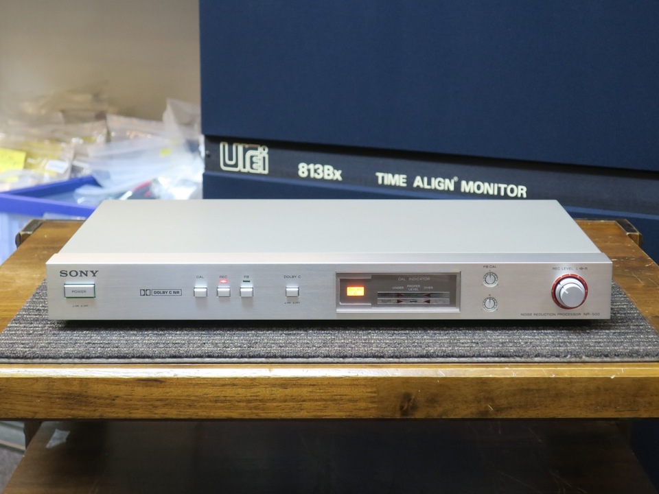 SONY ノイズリダクションプロセッサー NR-500 未使用品　新品　希少 Yahoo!オークション -「nr-500」(オーディオ機器) の落札相場
