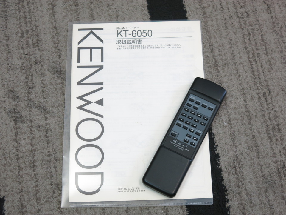 KT-6050 KENWOOD - 中古オーディオ 高価買取・販売 ハイファイ堂