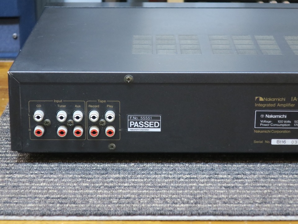 貴重希少■Nakamichi ナカミチ プリメインアンプ IA-3s■動作確認済 部品取り】 Nakamichi IA-1z ナカミチ AVインテグレーテッド