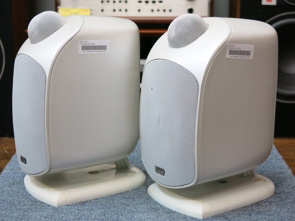 【B&W】LM1ペア　シルバー　小型ブックシェルフ　2ウェイバスレフ型 LM1 B＆W - 中古オーディオ 高価買取・販売 ハイファイ堂