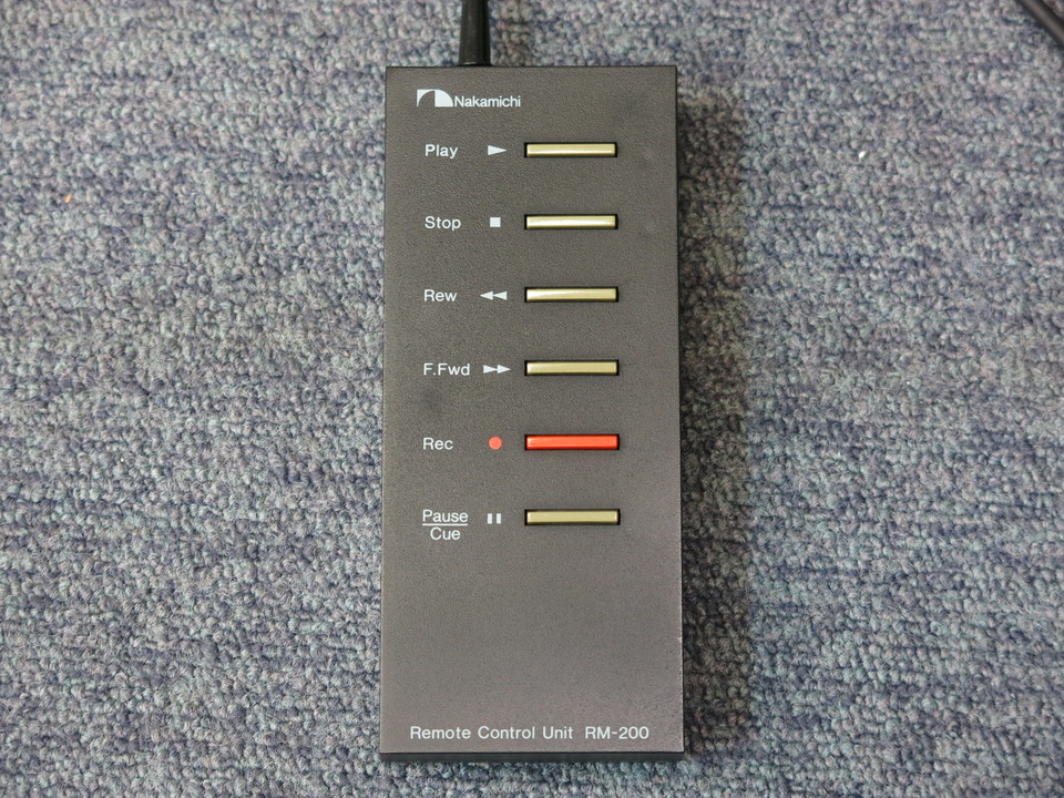 ナカミチ RM-200 オーディオコントロールユニット Nakamichi RM-200 Wired Remote Control - Rare - For Dragon
