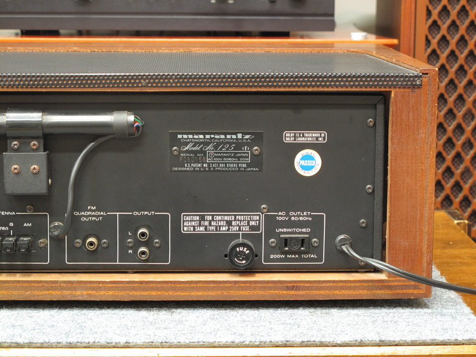 marantz model125（model1150と一緒に購入お願いします） MODEL 125 marantz - 中古オーディオ 高価買取・販売 ハイファイ堂