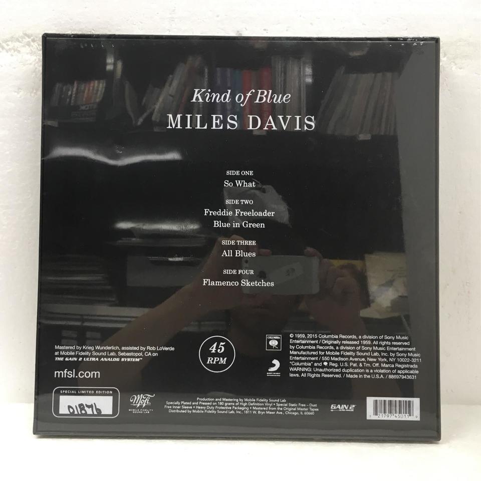 未開封】KIND OF BLUE/MILES DAVIS MILES DAVIS - 中古