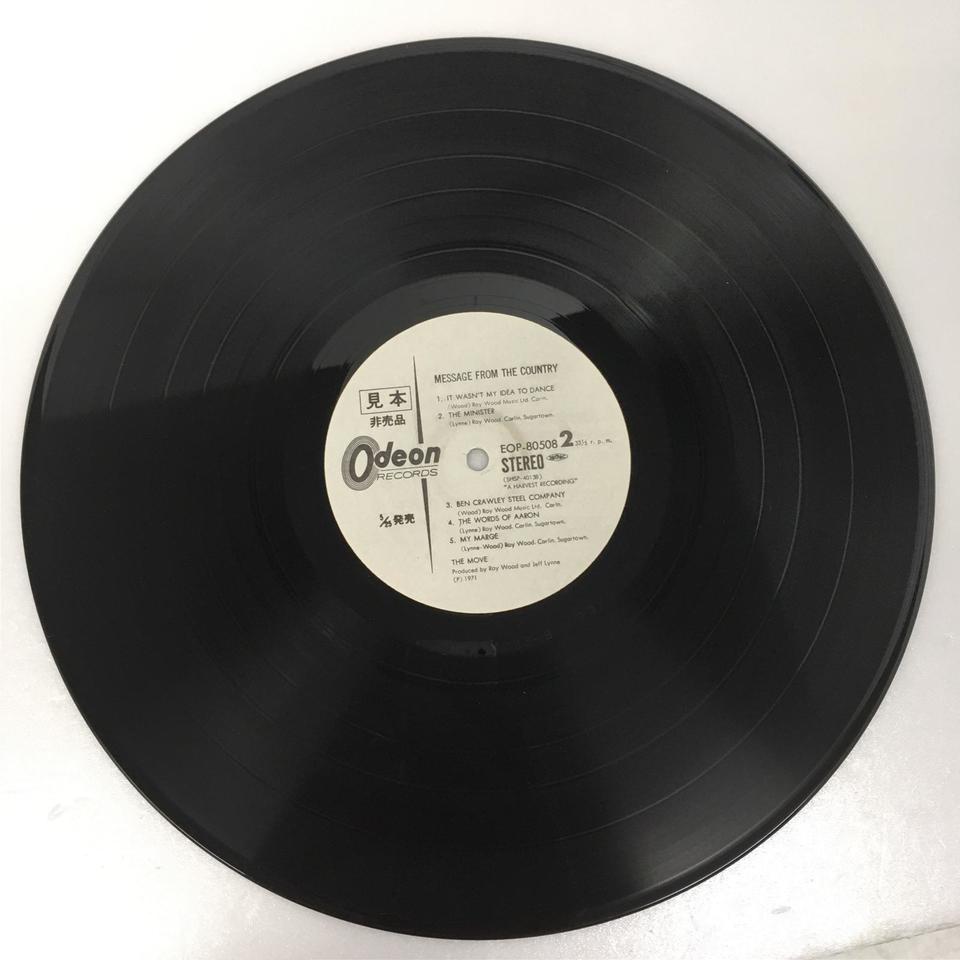 ザ・ムーヴ　チャイナタウン　非売品見本盤　シングルレコード ザ・ムーヴ チャイナタウン 非売品見本盤 シングルレコード 洋楽
