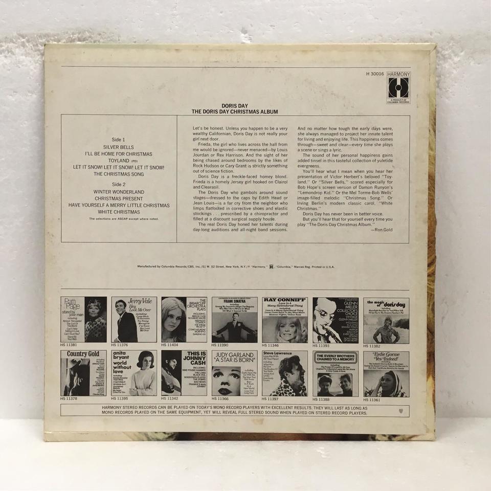 THE DORIS DAY CHRISTMAS ALBUM DORIS DAY - 中古オーディオ