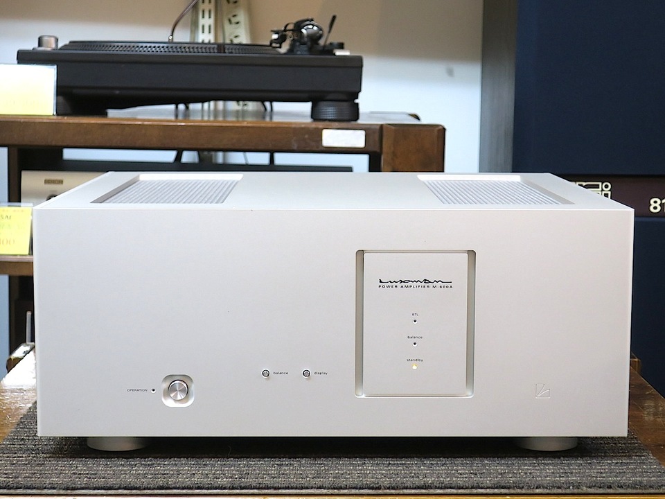 M-600A LUXMAN - 中古オーディオ 高価買取・販売 ハイファイ堂
