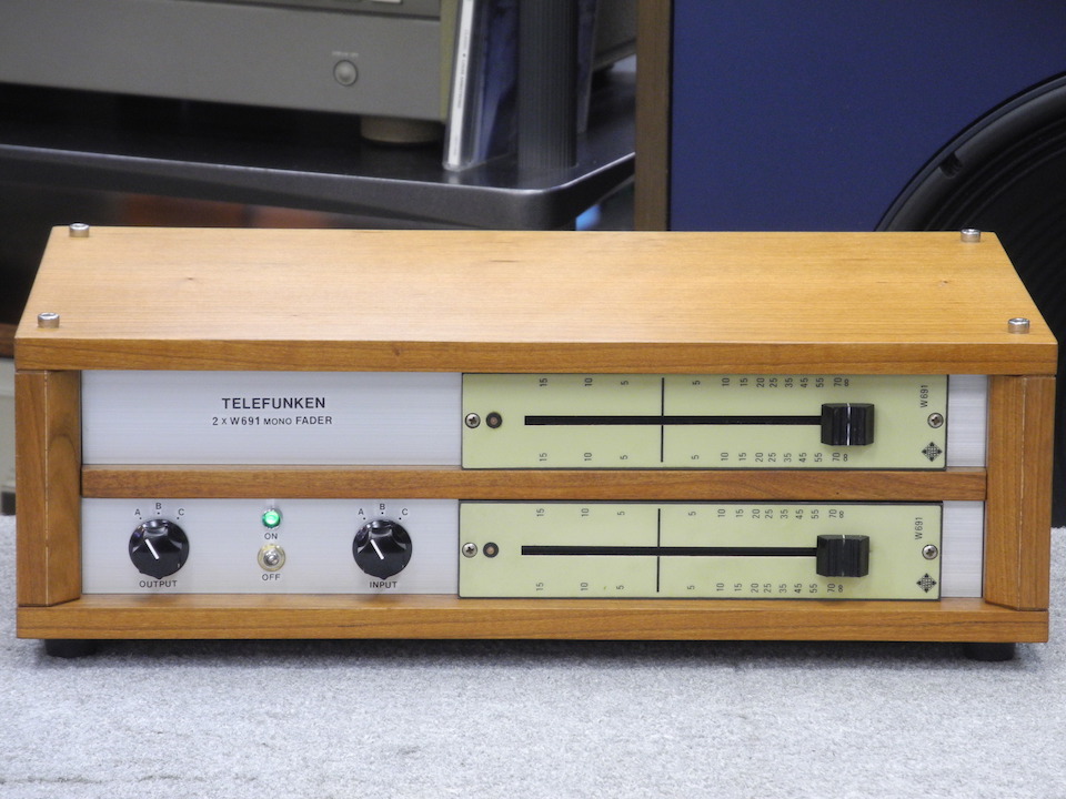 2×W691 MONO FADER TELEFUNKEN - 中古オーディオ 高価買取・販売