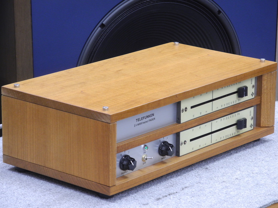 2×W691 MONO FADER TELEFUNKEN - 中古オーディオ 高価買取・販売