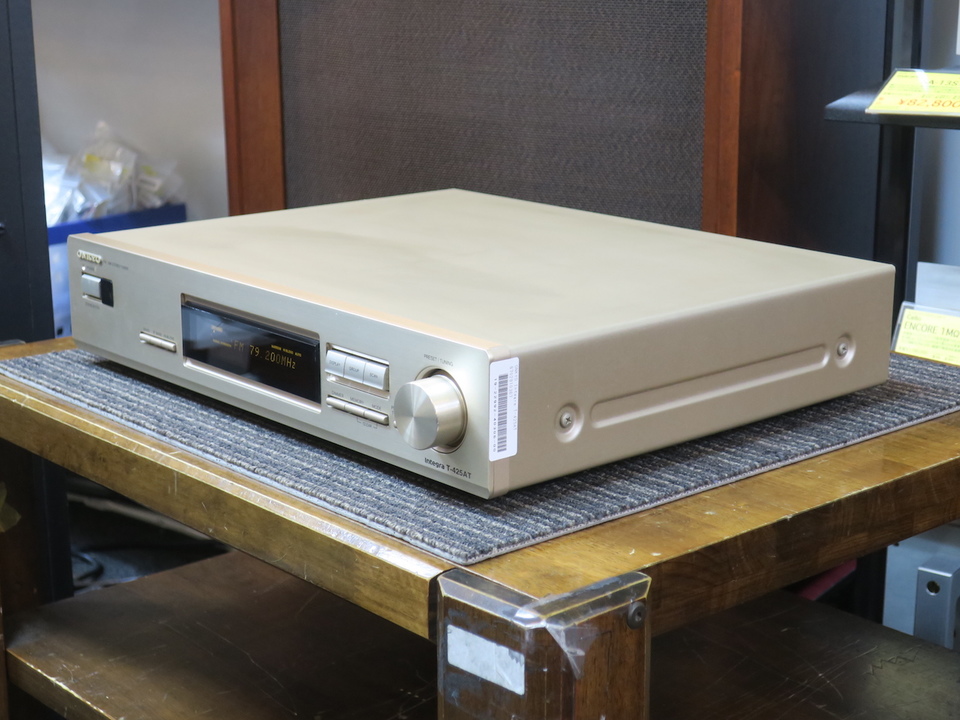 『美品』ONKYO Integra T-425AT FM/AMチューナー Integra T-425AT ONKYO - 中古オーディオ 高価買取・販売 ハイファイ堂