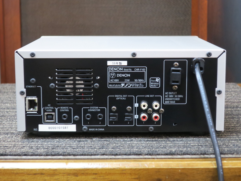 CHR-F103 DENON - 中古オーディオ 高価買取・販売 ハイファイ堂