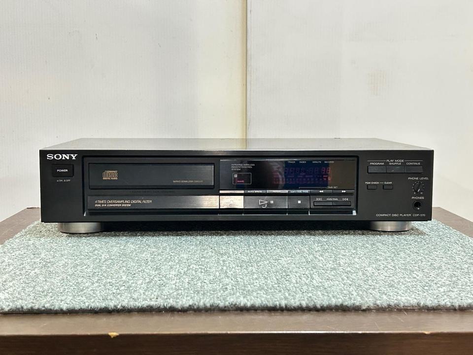 CDP-570 SONY - 中古オーディオ 高価買取・販売 ハイファイ堂