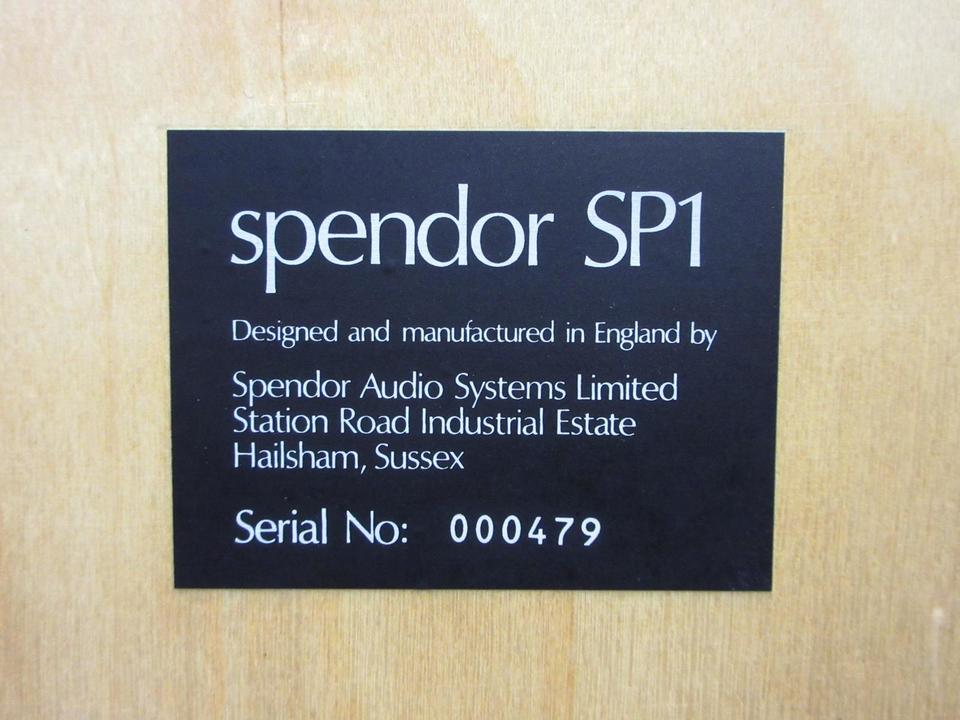 SP1 Spendor - 中古オーディオ 高価買取・販売 ハイファイ堂