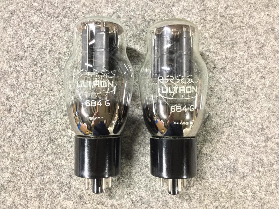 100%新品，定番 ULTRON ウルトロン 真空管 6B4G 2本/5U4G 1本/GZ32 1本 ○