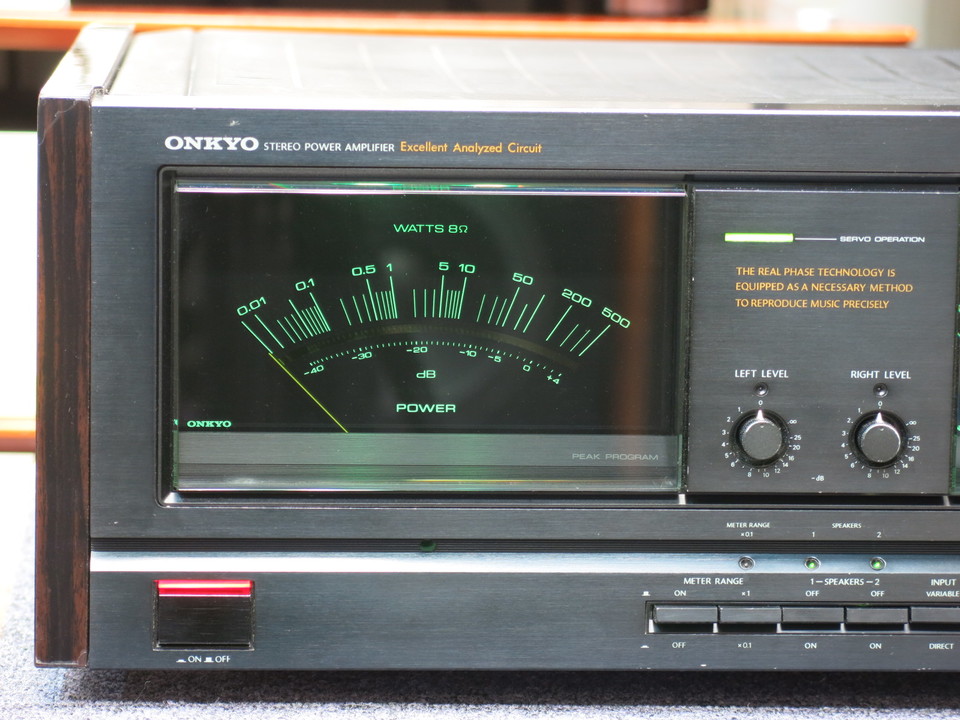 Integra M-508 ONKYO - 中古オーディオ 高価買取・販売 ハイファイ堂