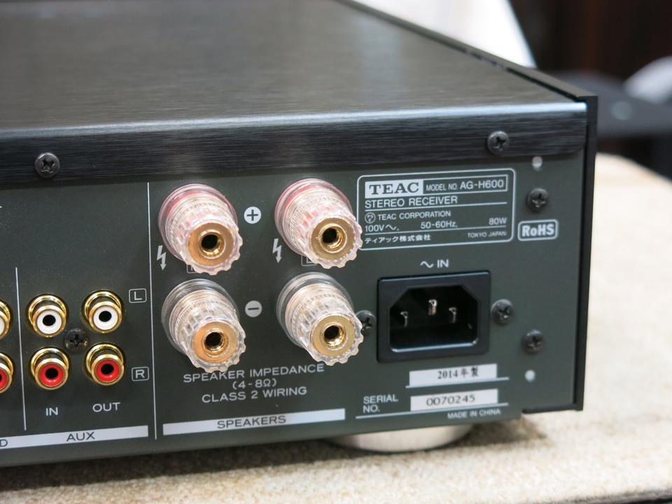 AG-H600 TEAC - 中古オーディオ 高価買取・販売 ハイファイ堂