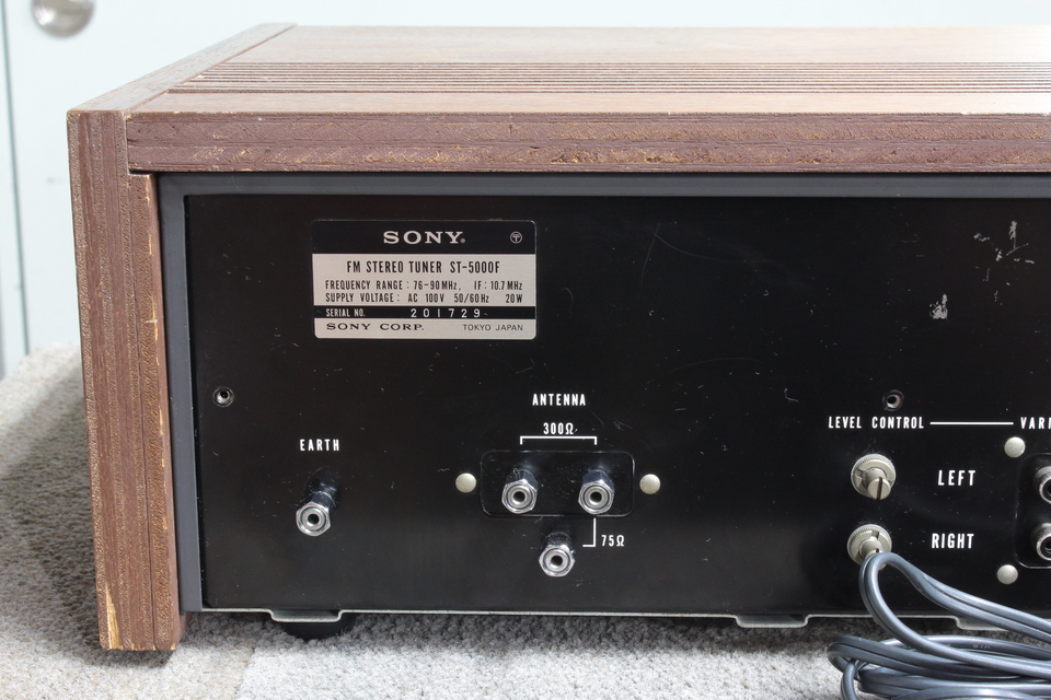SONY FMチューナー ステレオチューナー ST-5000F SONY ST-5000F