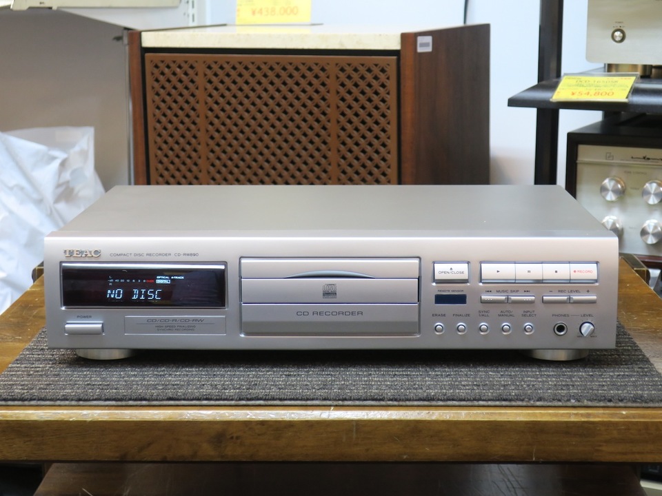 CD-RW890 TEAC - 中古オーディオ 高価買取・販売 ハイファイ堂