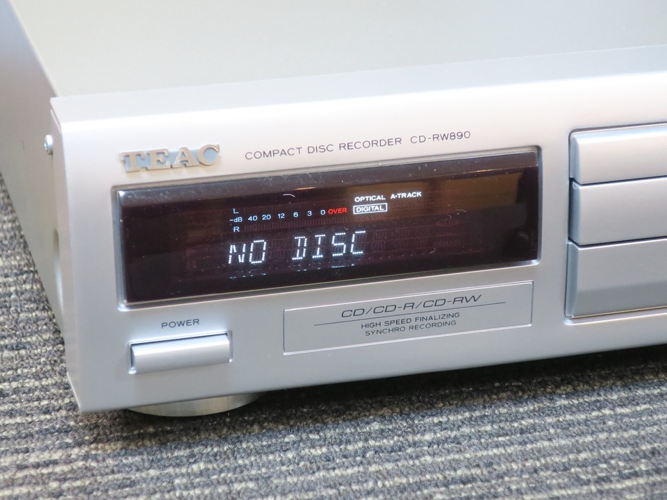 CD-RW890 TEAC - 中古オーディオ 高価買取・販売 ハイファイ堂