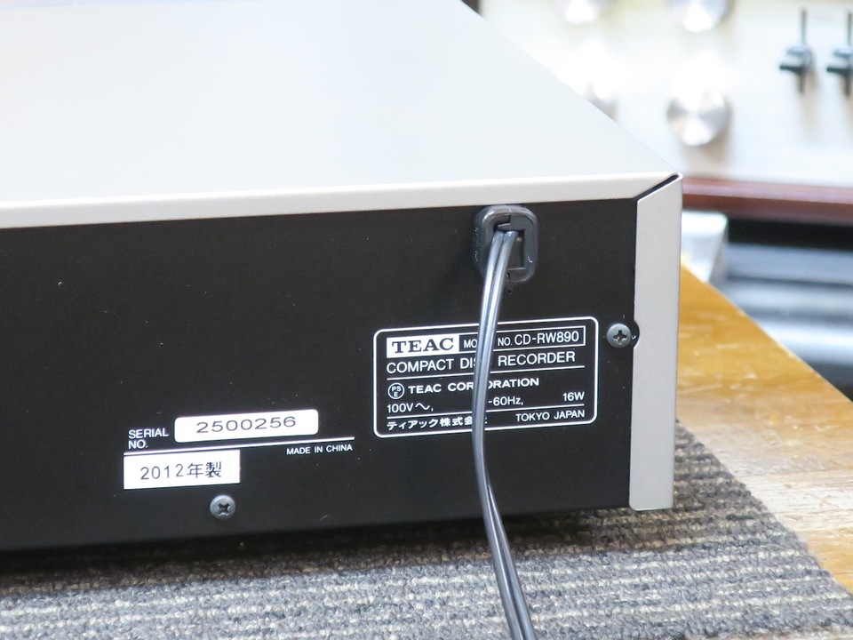 CD-RW890 TEAC - 中古オーディオ 高価買取・販売 ハイファイ堂