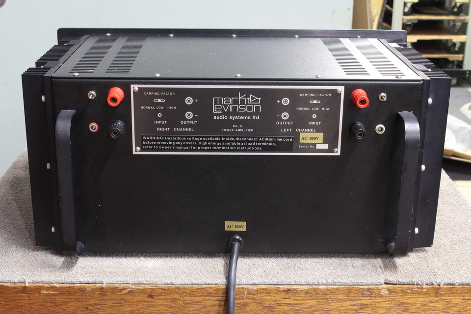 ML-9 Mark Levinson - 中古オーディオ 高価買取・販売 ハイファイ堂
