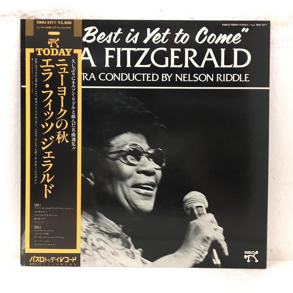 The Best Is Yet To Come Ella Fitzgerald Ella Fitzgerald 中古オーディオ 高価買取 販売 ハイファイ堂