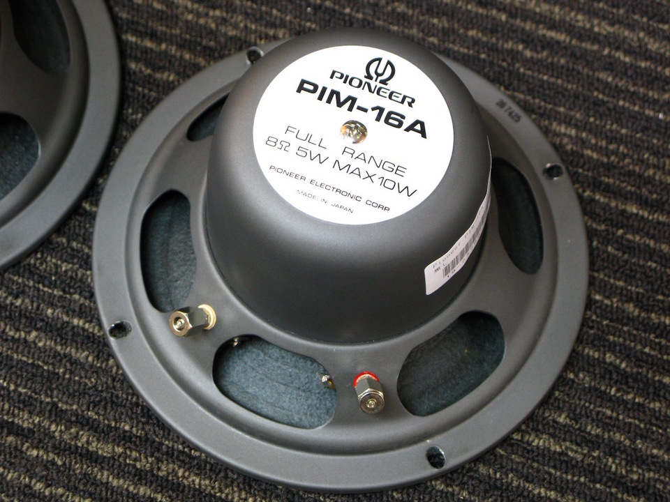 PIONEER PIM-16A ペア 未使用品でしたが。。。