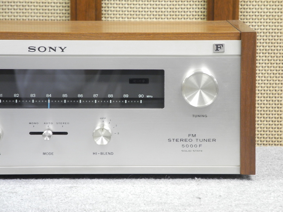 ☆ SONY FMチューナー ステレオチューナー ST-5000F 【公式通販】