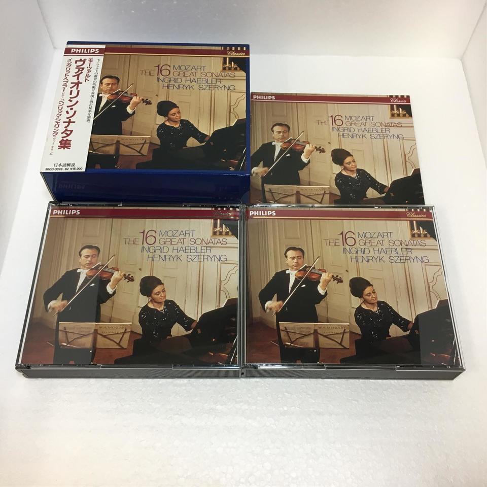 【湯けむり】シェリング／モーツァルト：ヴァイオリン・ソナタ集 シェリング＆ヘブラー / モーツァルト：ヴァイオリン・ソナタ集