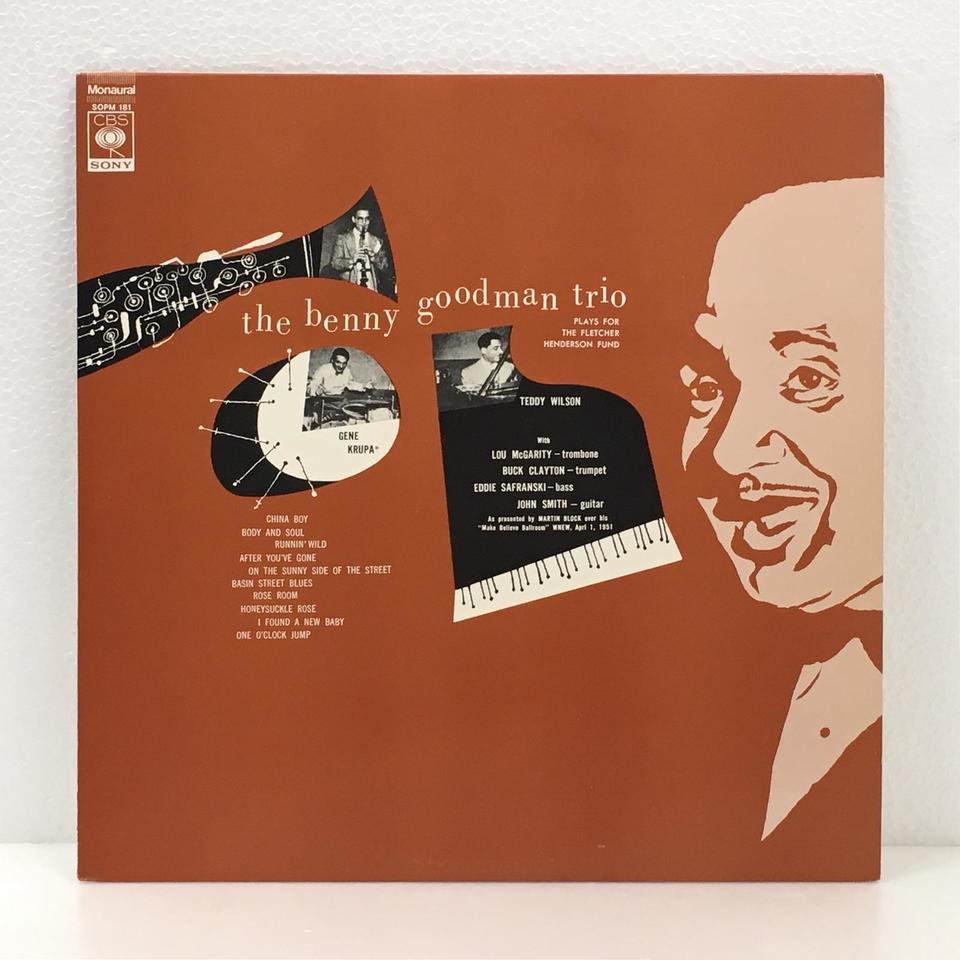 THE BENNY GOODMAN TRIO PLAYS FOR THE FLETCHER HENDERSON FUND BENNY