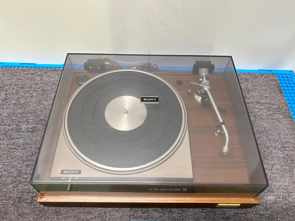 SONY 動作未確認 ジャンク品 PS-2310 ベルトドライブ式ターンテーブル 50Hz専用 レコードプレイヤー ソニー 札幌市 新道東店 送料無料 SONY「PS-2310」ベルトドライブ式ターンテーブル 50Hz専用機