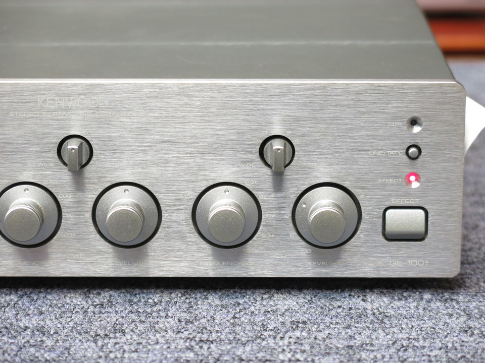 KENWOOD GE-1001 パラメトリックイコライザー KENWOOD Kシリーズ ケンウッド K'sシリーズ パラメトリック