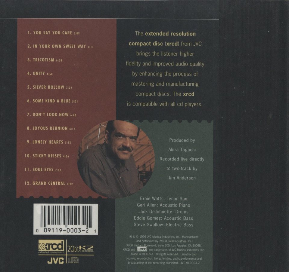 【中古】 Ernie Watts アーニーワッツ / Unity Rmst Ernie Watts – Unity – CD (Album), 1995 [r1076407] | Discogs