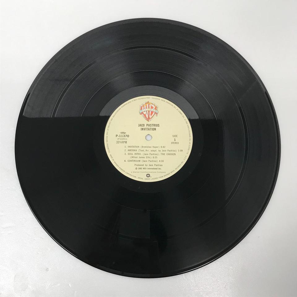 INVITATION/JACO PASTORIUS JACO PASTORIUS - 中古オーディオ