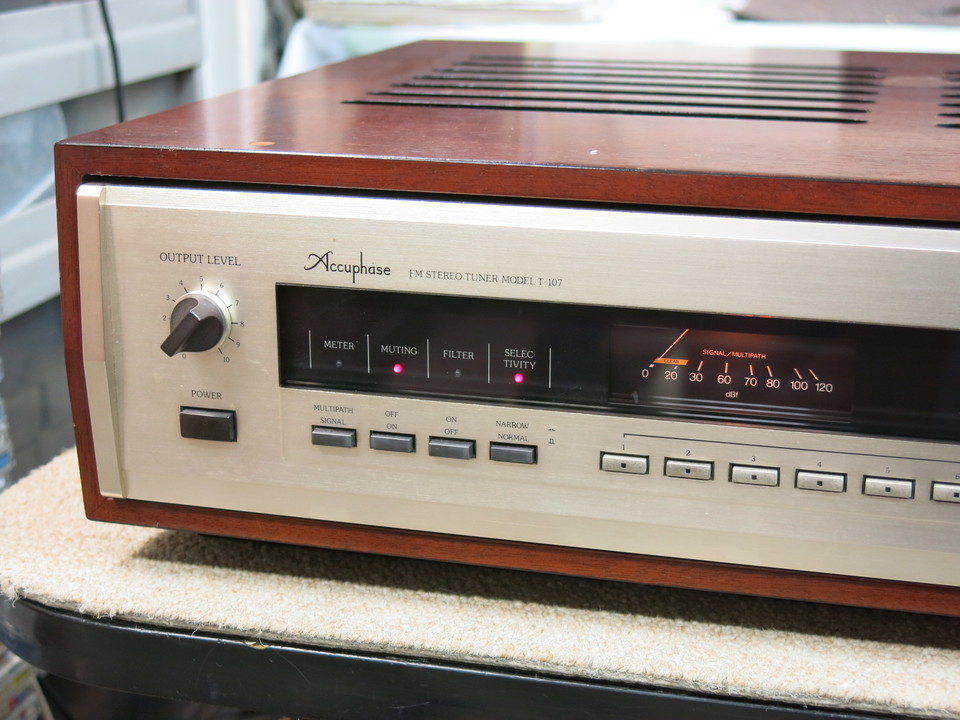 T-107 Accuphase - 中古オーディオ 高価買取・販売 ハイファイ堂