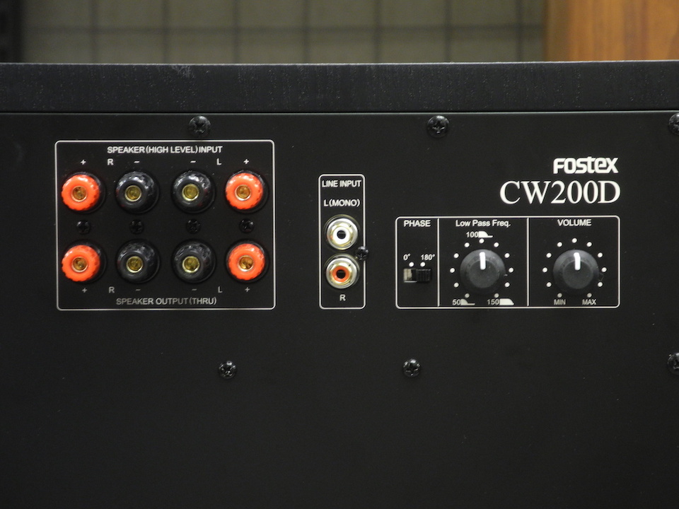 FOSTEX CW200D サブウーファー CW200D | Fostex(フォステクス)